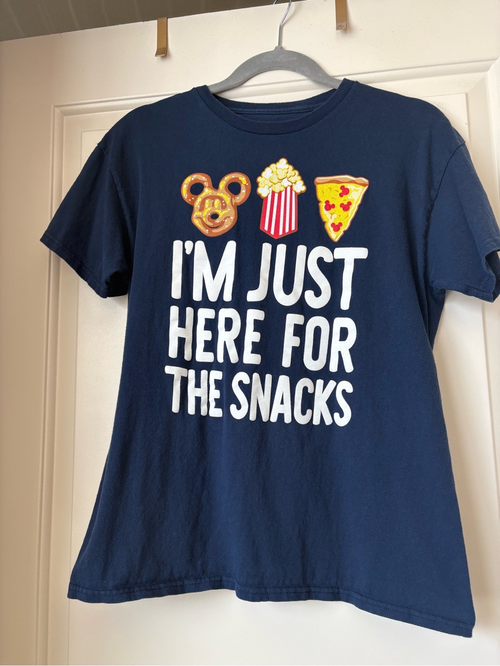 Disney Parks  Navy Blue Kids Snack Graphic Tee